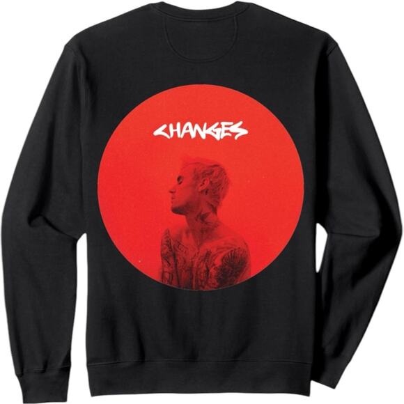 63. CHANGES | Justin Bieber NEW Crewneck Unisex “CHANGES” sweatshirt  SZ:XL - Picture 2 of 9